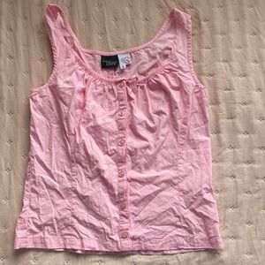 vintage pink corset top